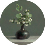 Still life with snowberry